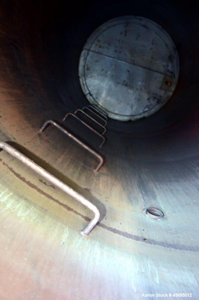 Used Tank, 4750 Gallon, 304 Stainless Steel, Vertical.