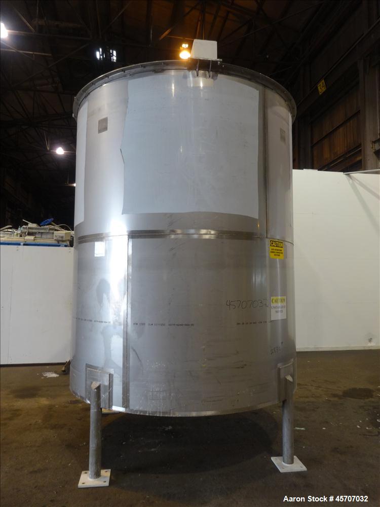 Unused- Bright Sheet Metal Tank, Approximately 4,000 Gallon