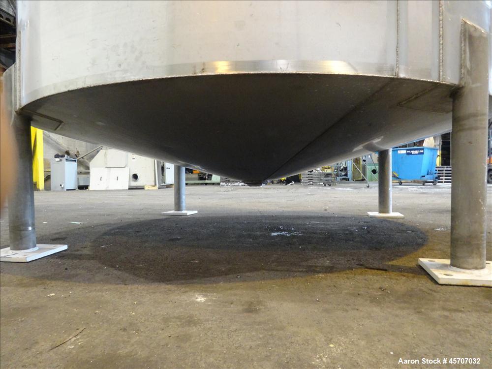 Unused- Bright Sheet Metal Tank, Approximately 4,000 Gallon