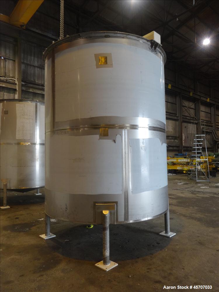 Unused- Bright Sheet Metal Tank, Approximately 4,000 Gallon