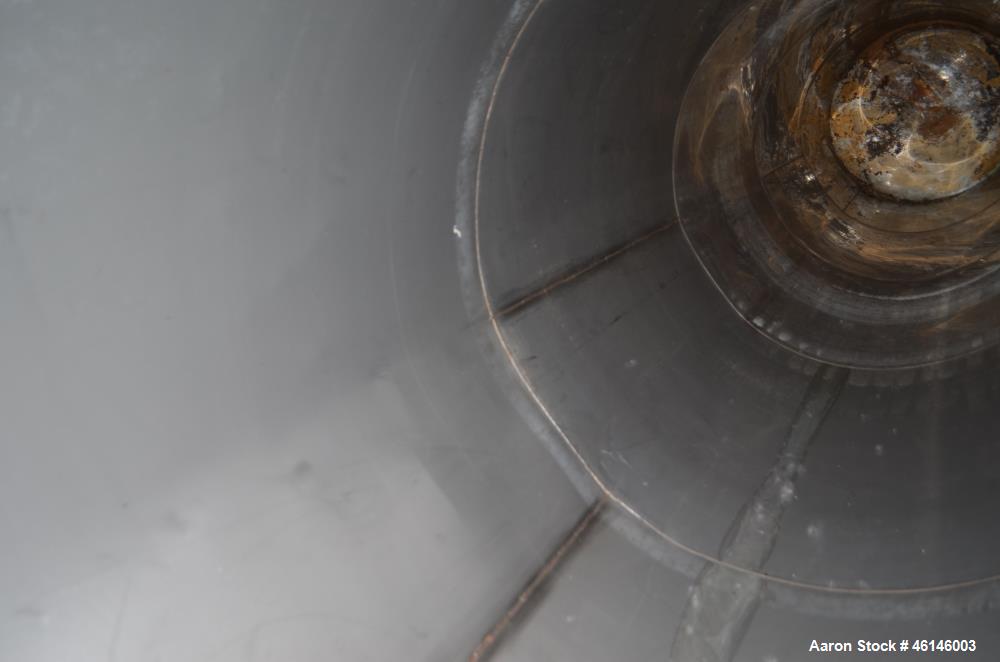 Tank, Approximate 1800 Gallon, Stainless Steel, Vertical.