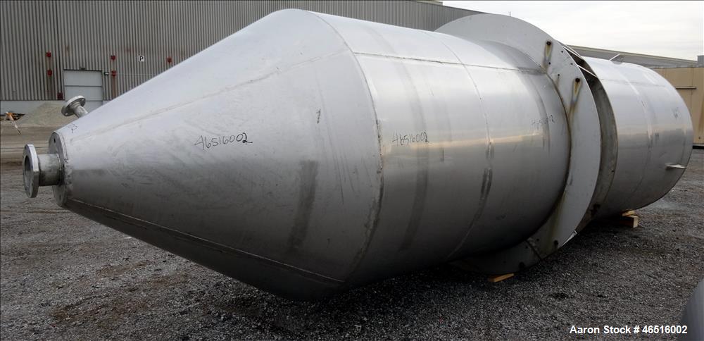 Used Stainless Steel Tank, Approximately 4,000 Gallon.