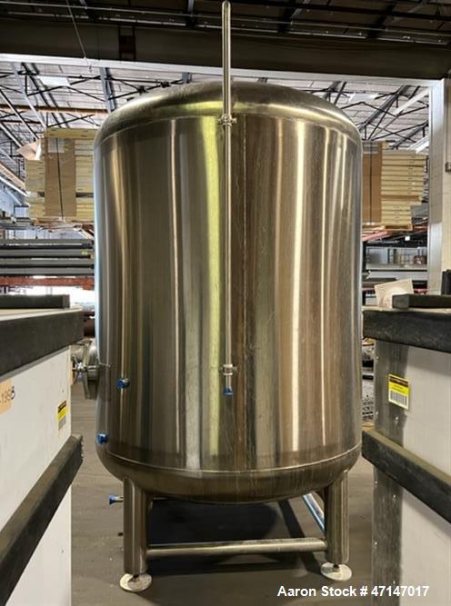 Used Fronhofer 40BBL (1240 gallon) Stainless Steel Brite Tank