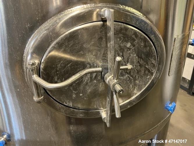 Used Fronhofer 40BBL (1240 gallon) Stainless Steel Brite Tank