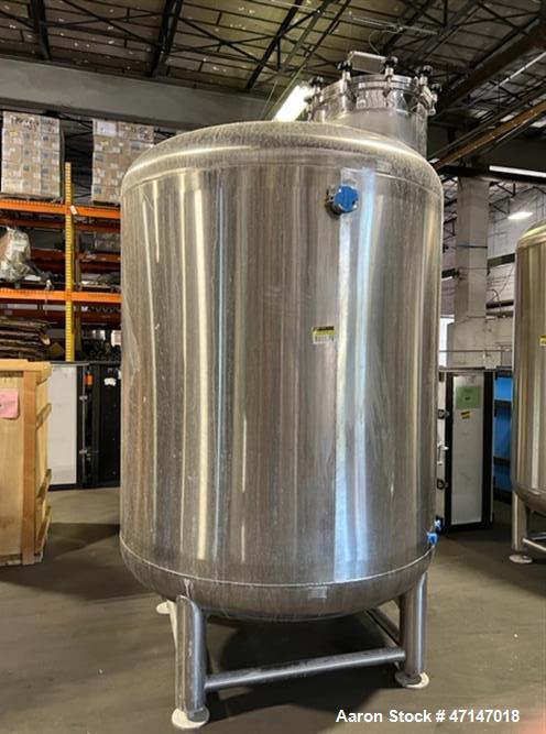 Used-Fronhofer 40BBL (1240 gallon) Stainless Steel Brite Tank