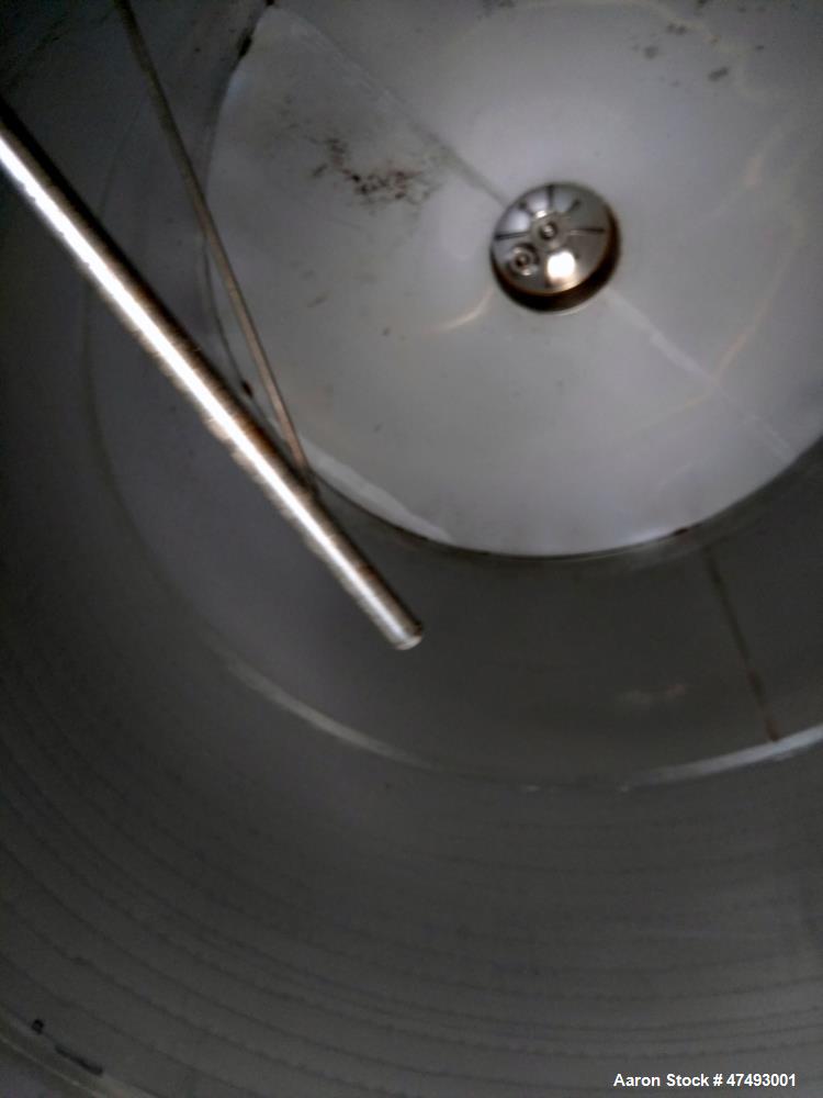 Approximate 2,642 Gallon (10,000 Liter) Stainless Steel Tank