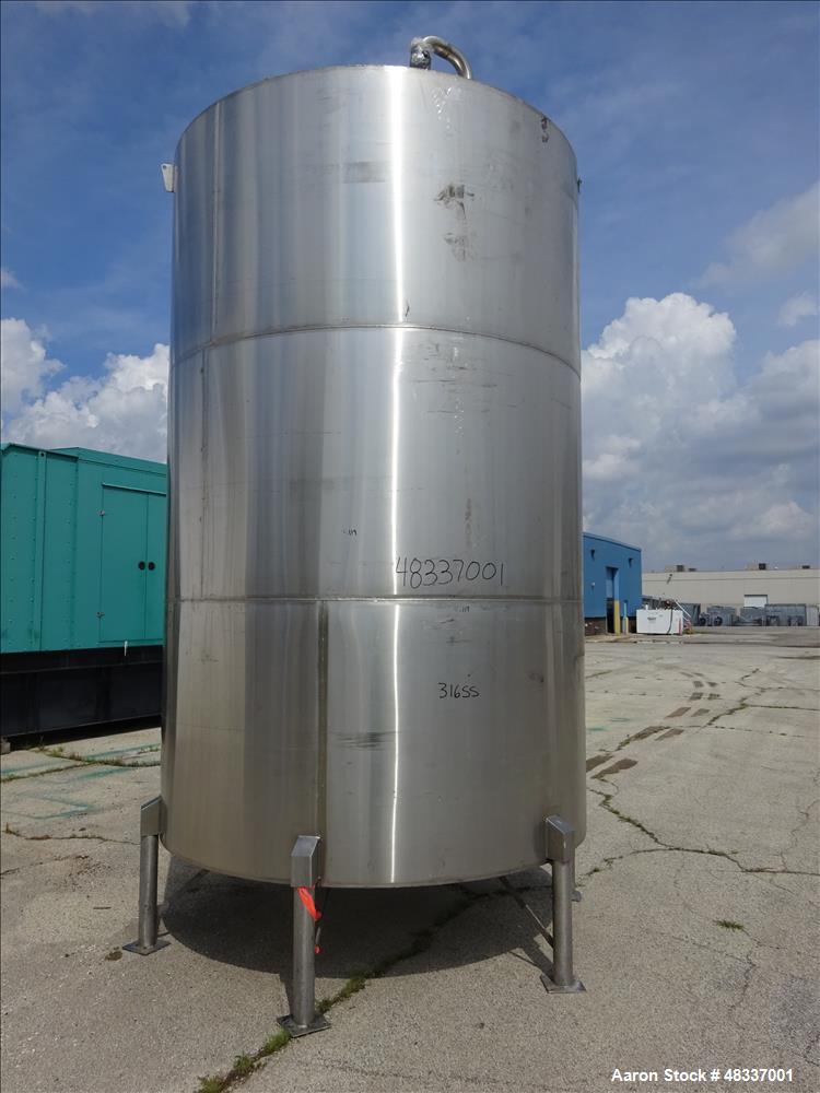 Used Stainless Steel Metals Inc. Approximately 4,000 Gallon Tank