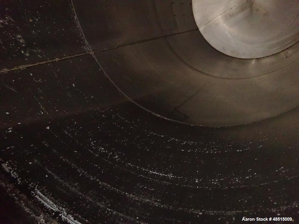 Used Tank, Approximately 2,300 gallon, 304 Stainless Steel, Vertical.