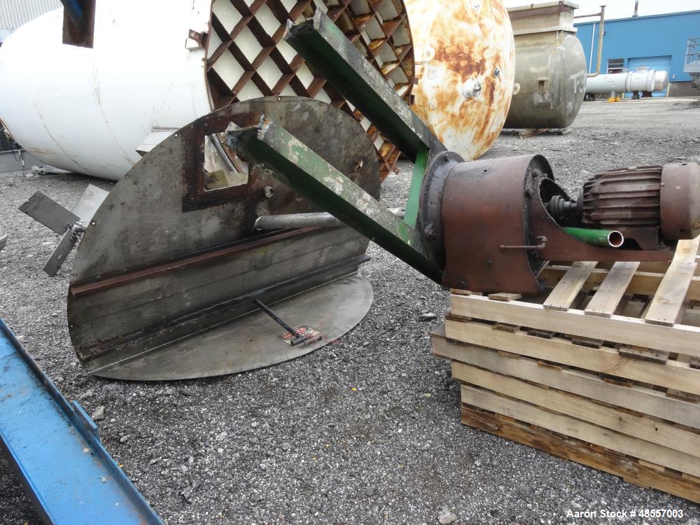 Used Areco Tank, Approximately 4800 Gallon, 304 Stainless Steel, Vertical.