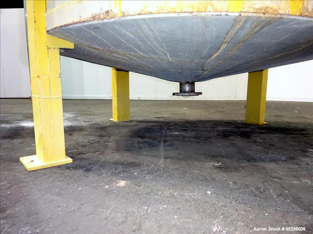 Used Tank, Approximate 2,500 Gallon, 304 Stainless Steel, Vertical