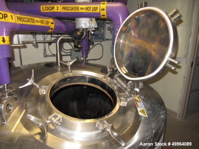 Used - Jacketed Agitated Process Vessel, Approximate 3,800 Gallon