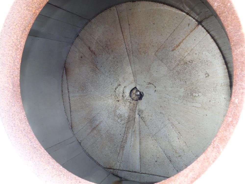Used Tank, Approximate 2400 Gallon, Stainless Steel, Vertical