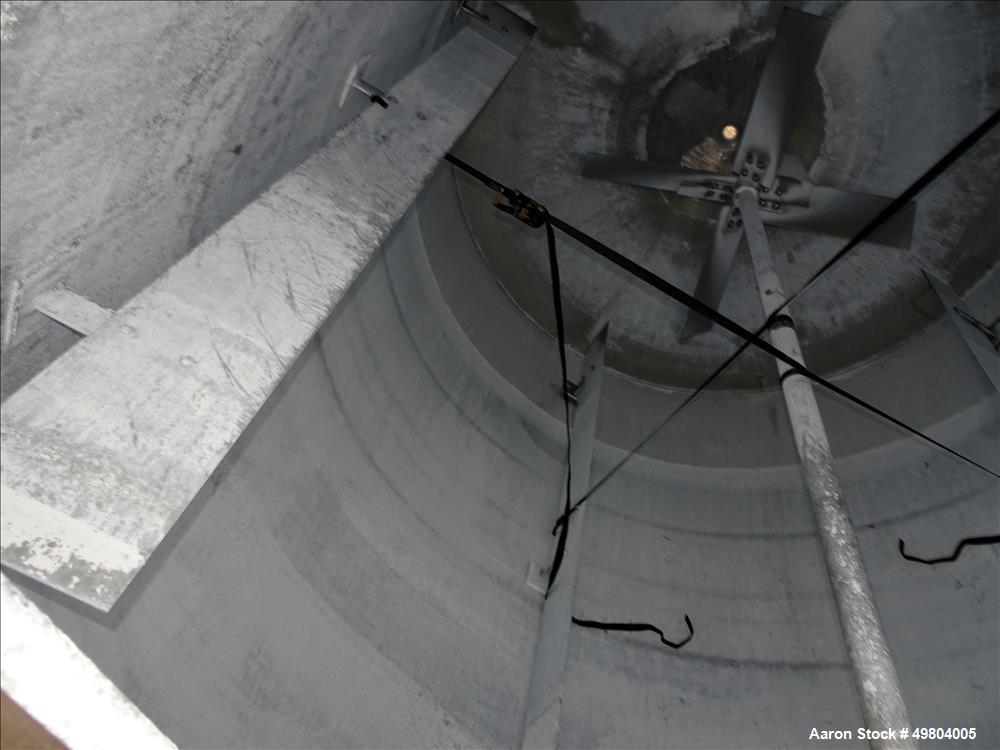 Used Bright Sheet Metal Tank, Approximately 4,000 Gallon, 304 Stainless Steel