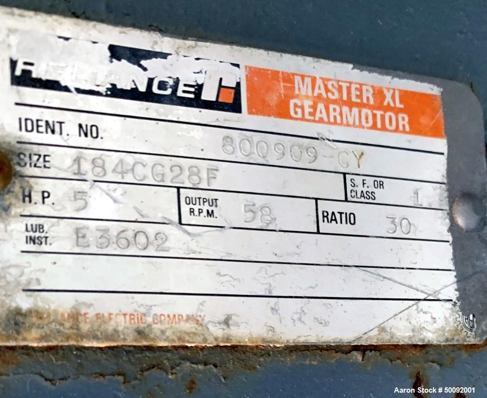 Used Tank, Approximate 2000 Gallon, Stainless Steel, Vertical.