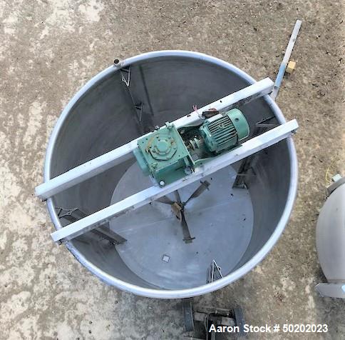 Used 2,500 Gallon 316 Stainless Steel Mix Tank