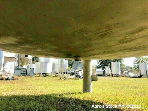 Used 2500 Gallon Vertical Stainless Steel Mix Tank