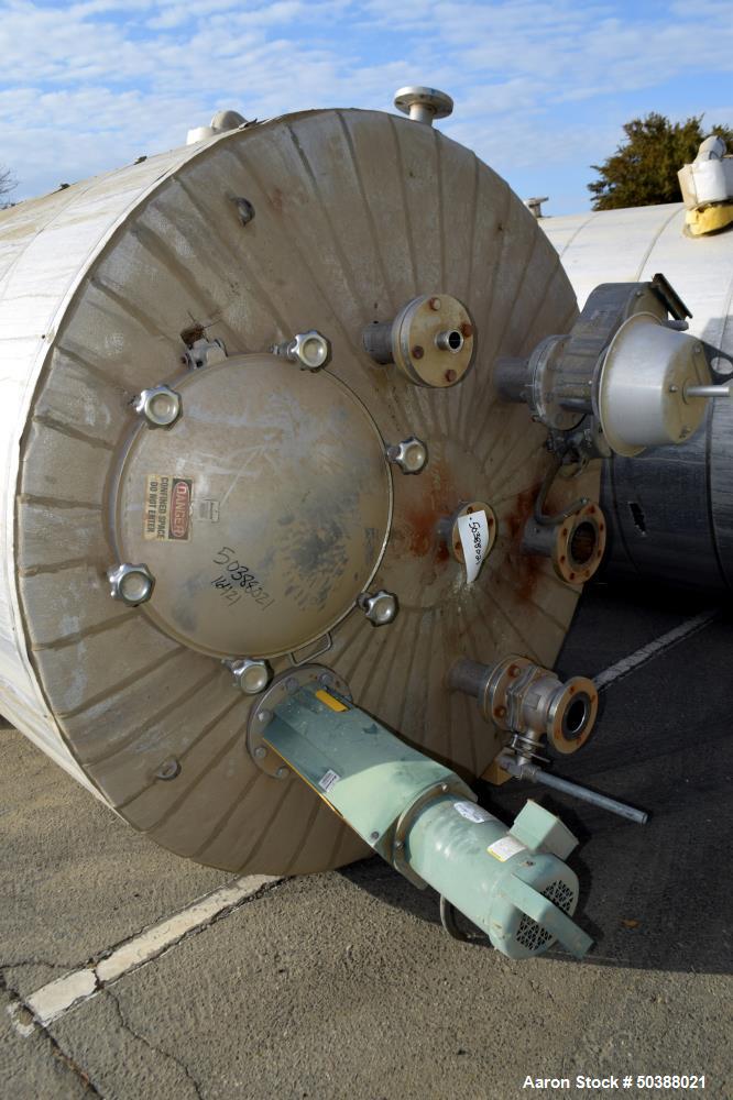 Used Andy J. Egan Jacketed Tank, Approximate 1500 Gallon