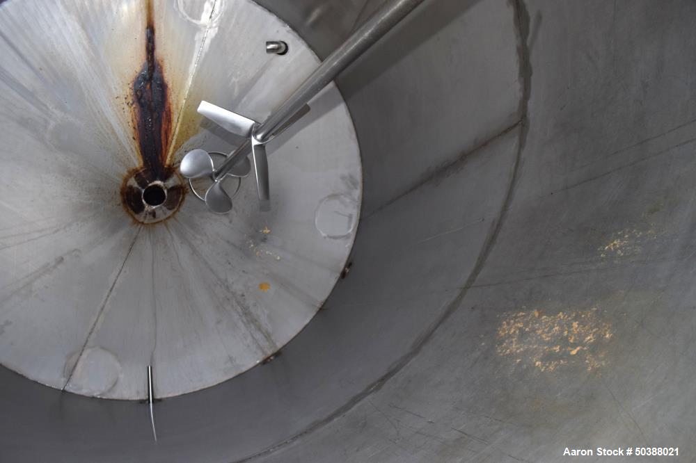 Used Andy J. Egan Jacketed Tank, Approximate 1500 Gallon