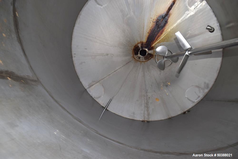 Used Andy J. Egan Jacketed Tank, Approximate 1500 Gallon