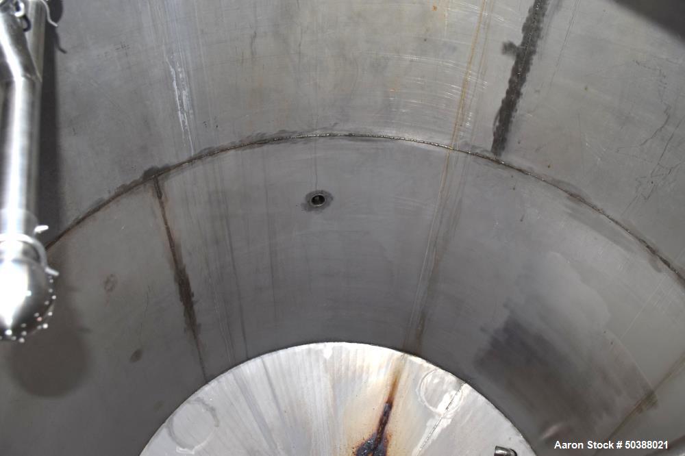 Used Andy J. Egan Jacketed Tank, Approximate 1500 Gallon