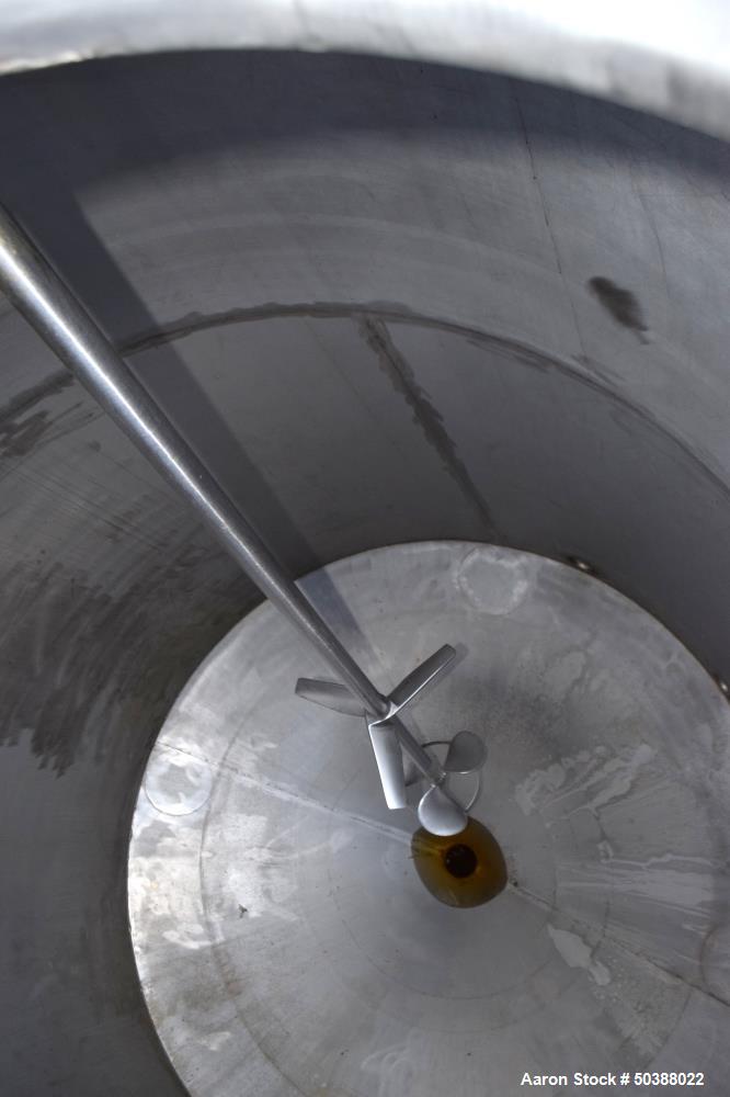 Used Andy J. Egan Jacketed Tank, Approximate 1500 Gallon