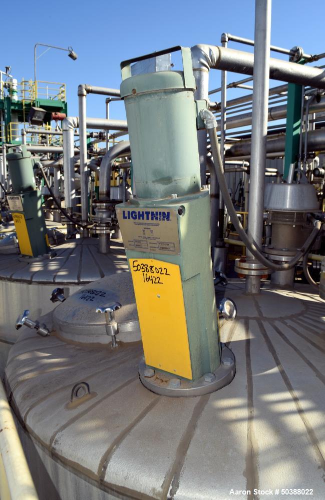 Used Andy J. Egan Jacketed Tank, Approximate 1500 Gallon