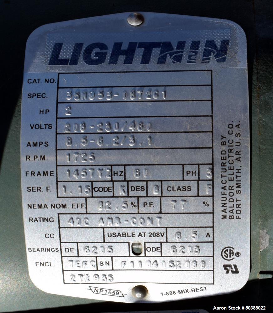 Used Andy J. Egan Jacketed Tank, Approximate 1500 Gallon