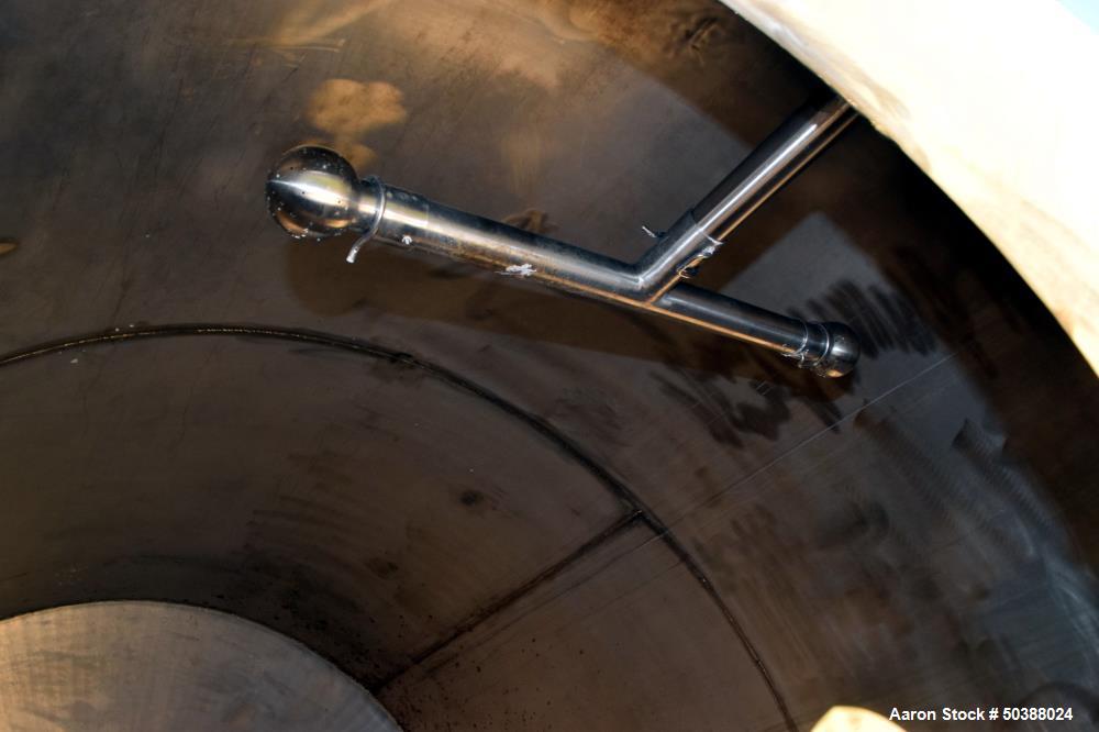 Used Andy J. Egan Jacketed Tank, Approximate 1500 Gallon
