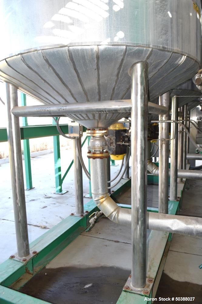 Used Andy J. Egan Jacketed Tank, Approximate 1500 Gallon