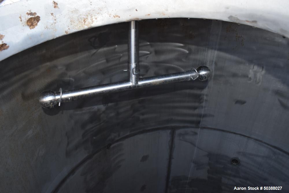 Used Andy J. Egan Jacketed Tank, Approximate 1500 Gallon