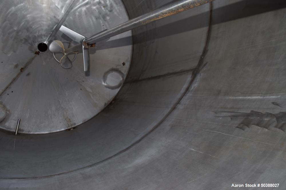 Used Andy J. Egan Jacketed Tank, Approximate 1500 Gallon