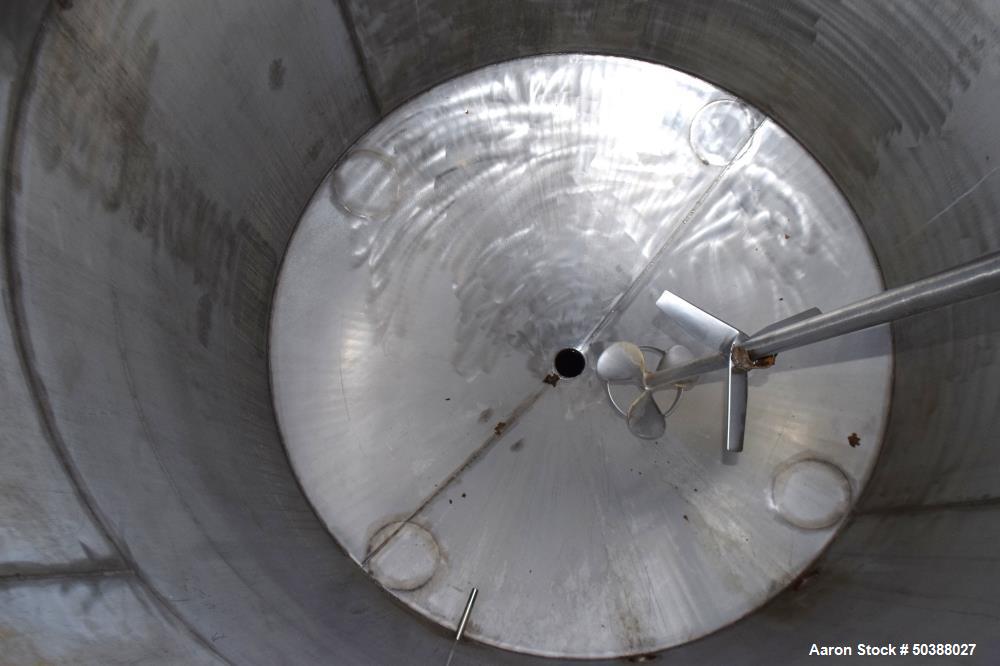 Used Andy J. Egan Jacketed Tank, Approximate 1500 Gallon