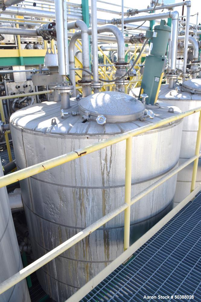 Used Andy J. Egan Jacketed Tank, Approximate 1500 Gallon