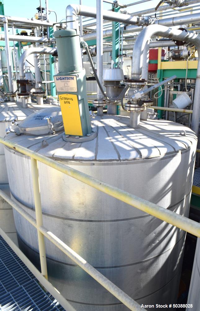 Used Andy J. Egan Jacketed Tank, Approximate 1500 Gallon