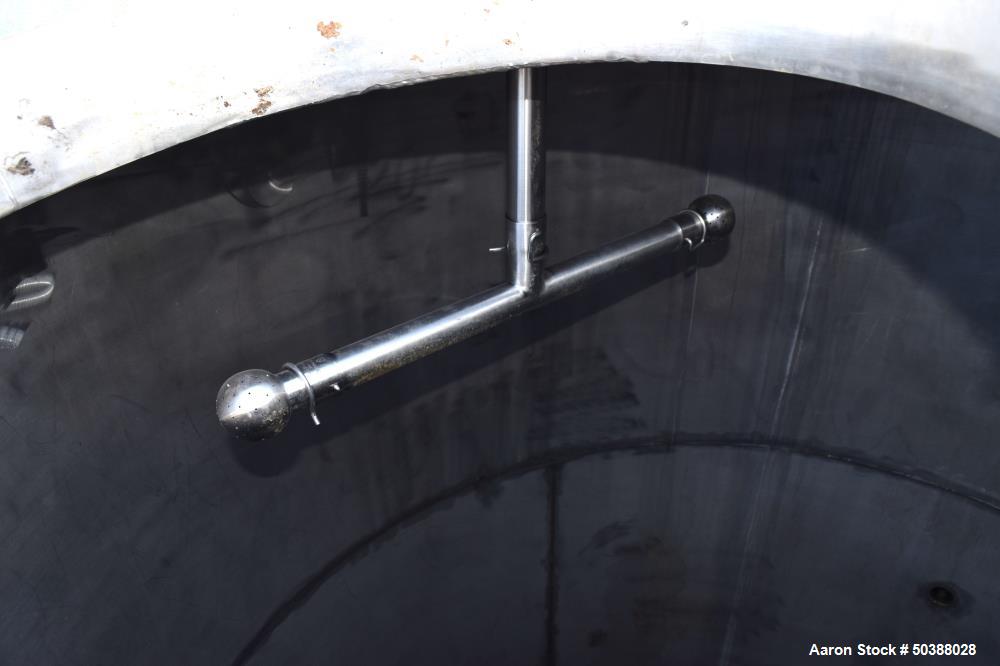 Used Andy J. Egan Jacketed Tank, Approximate 1500 Gallon