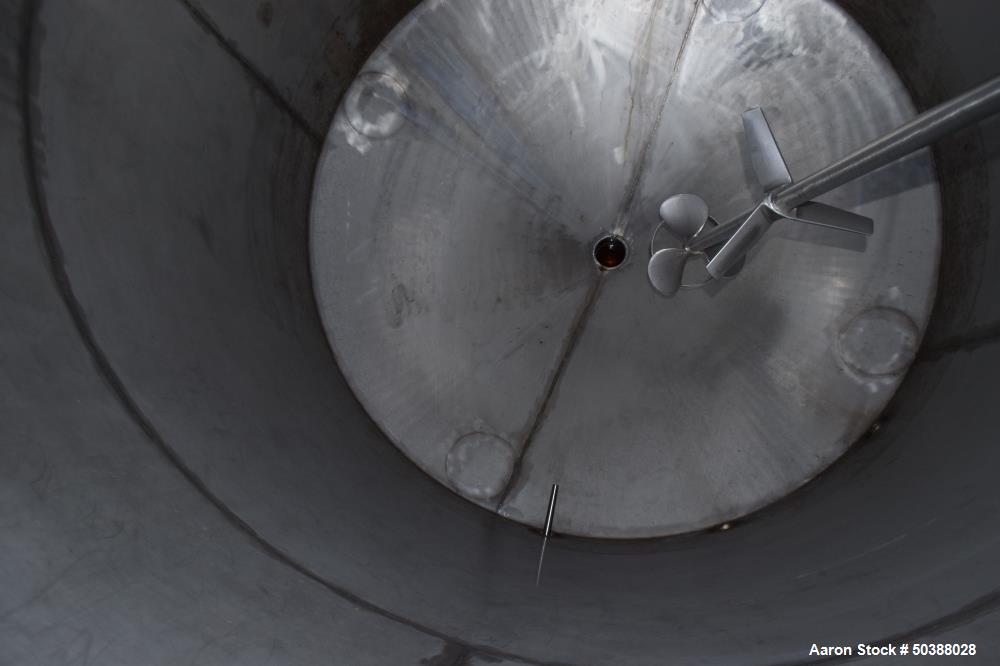 Used Andy J. Egan Jacketed Tank, Approximate 1500 Gallon
