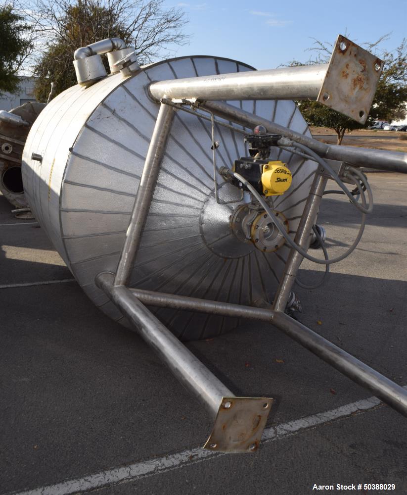 Used Andy J. Egan Jacketed Tank, Approximate 1500 Gallon