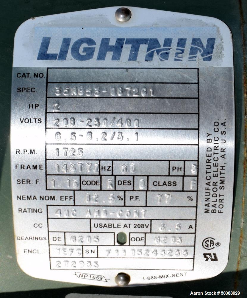 Used Andy J. Egan Jacketed Tank, Approximate 1500 Gallon