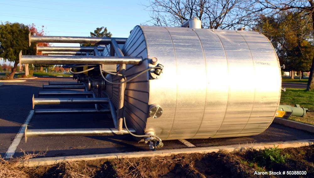 Used Andy J. Egan Jacketed Tank, Approximate 1500 Gallon
