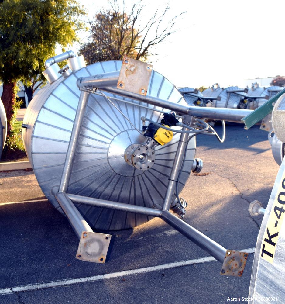 Used Andy J. Egan Jacketed Tank, Approximate 1500 Gallon