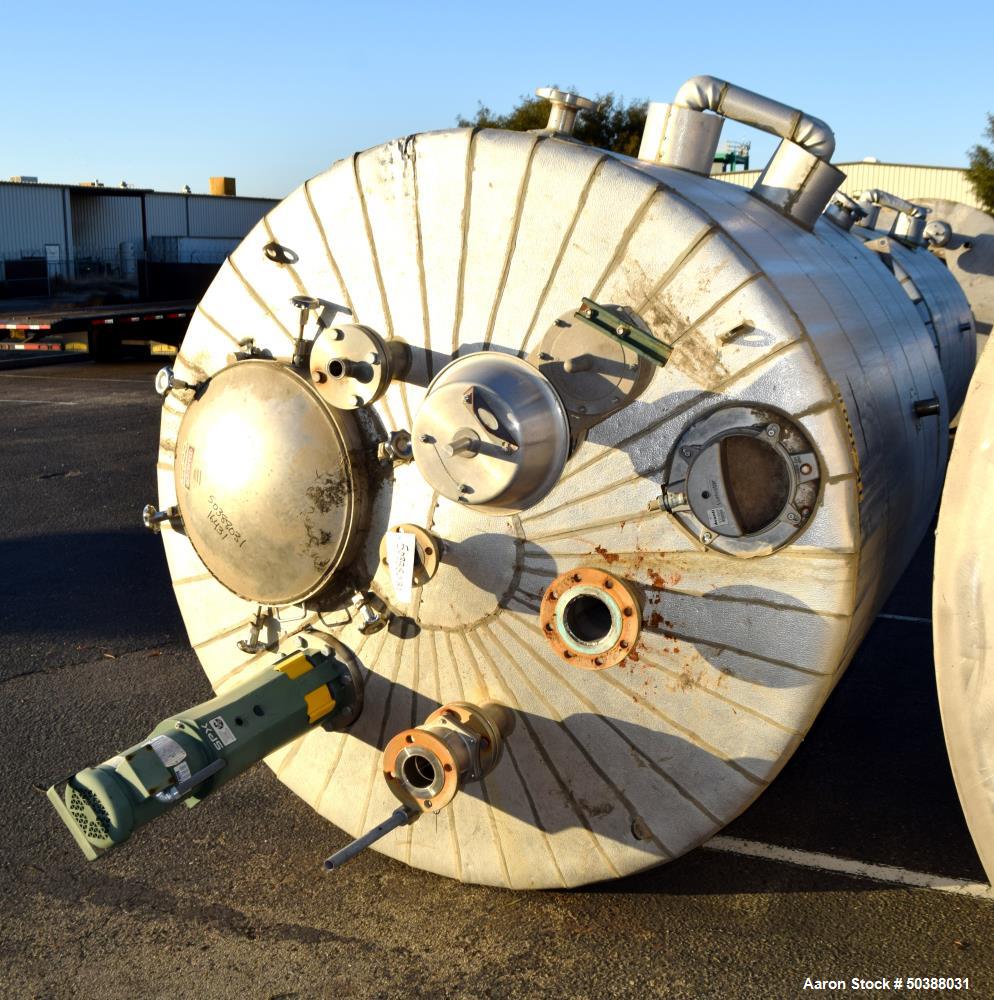 Used Andy J. Egan Jacketed Tank, Approximate 1500 Gallon