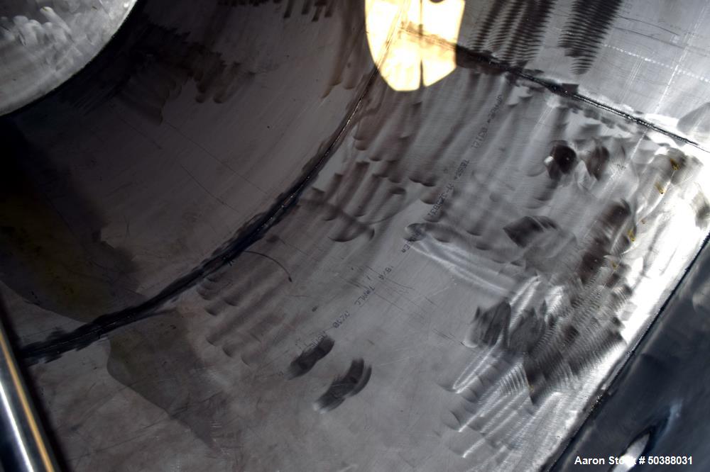 Used Andy J. Egan Jacketed Tank, Approximate 1500 Gallon