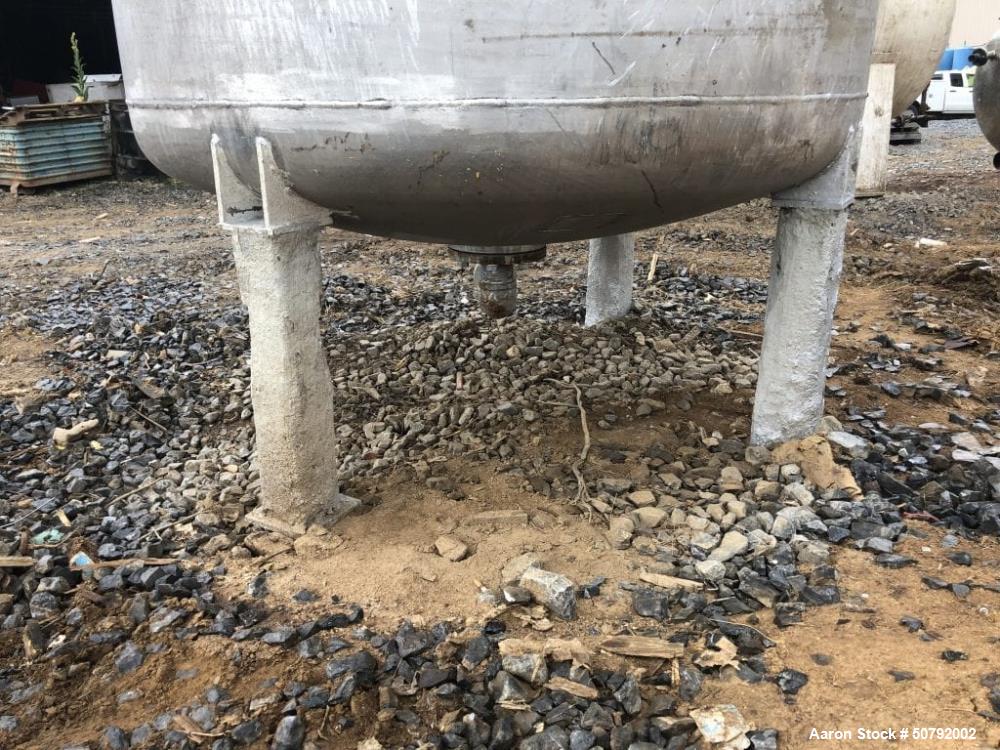 Used 2350 Gallon Stainless Steel Mixing Tank