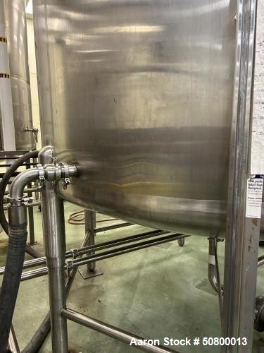 4,500 gallon Vertical Single Wall Mix Tank.