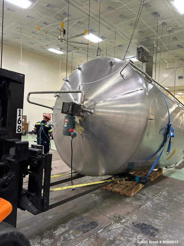 4,500 gallon Vertical Single Wall Mix Tank.