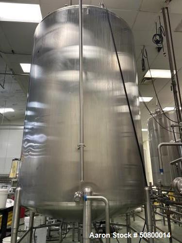4,500 gallon Vertical Single Wall Mix Tank.