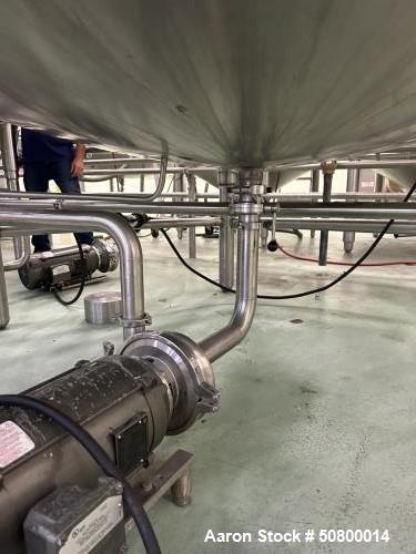 4,500 gallon Vertical Single Wall Mix Tank.