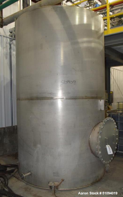 Par Piping & Fabrication 2,150 Gallon Stainless Steel Tank