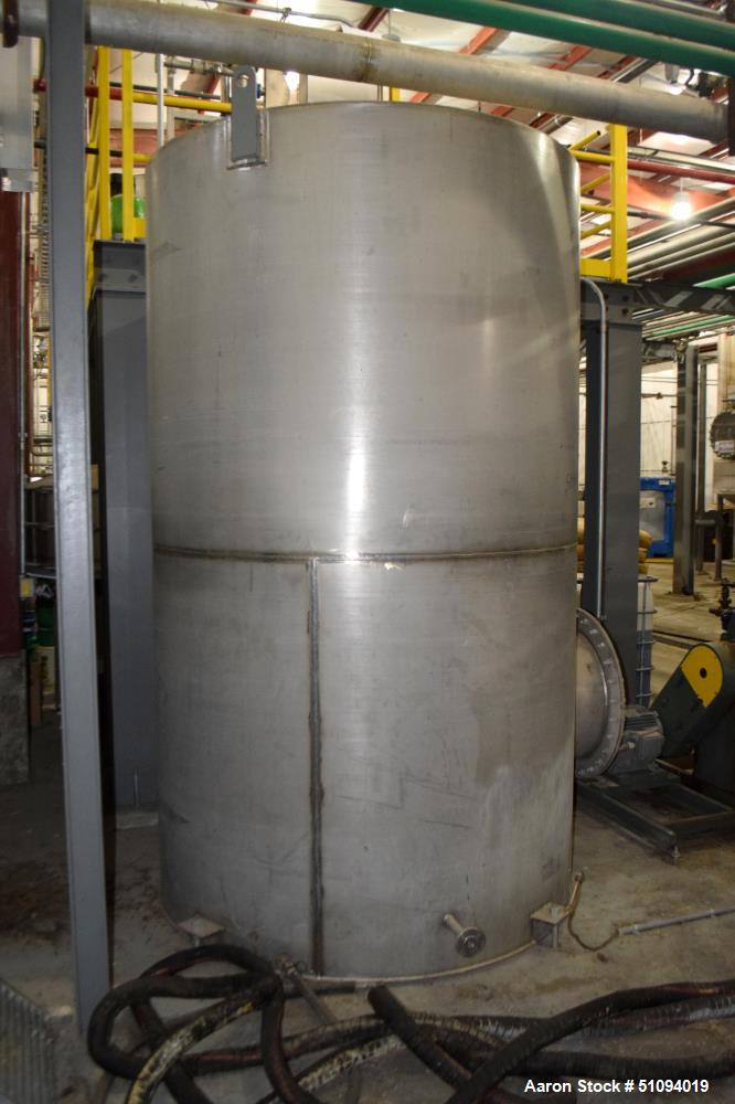 Par Piping & Fabrication 2,150 Gallon Stainless Steel Tank