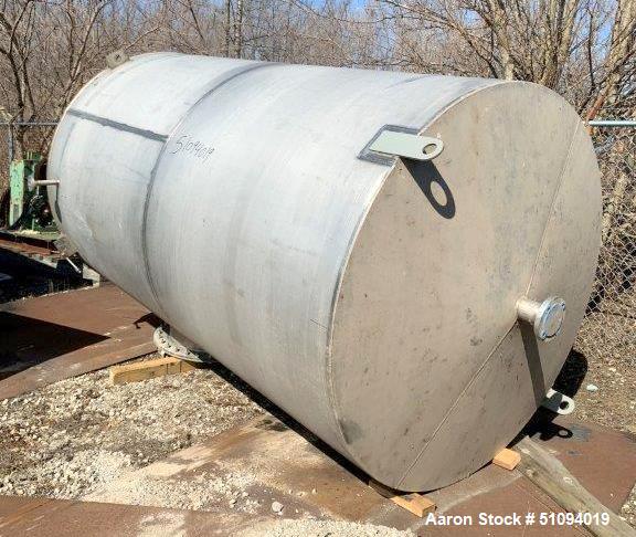 Par Piping & Fabrication 2,150 Gallon Stainless Steel Tank